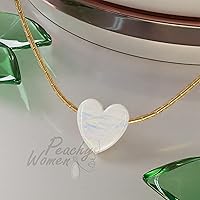 Vista 4 de Heart Opal Necklace