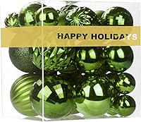 Vista 52 de GameXcel - Esferas navideñas grandes y ornamentos colgantes para árbol de Navidad que no se rompen