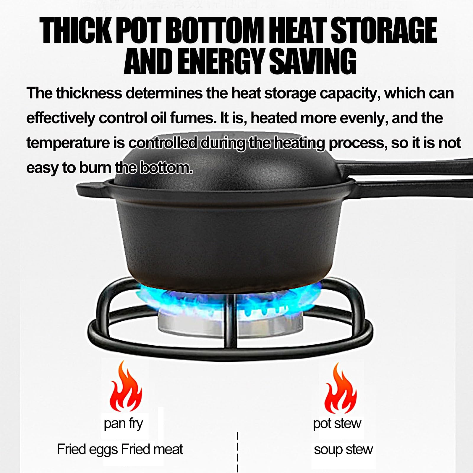 Joejis Casseruola In Ghisa 28cm - Cocotte Forno E Piano Cottura 2.7L - Foto 9