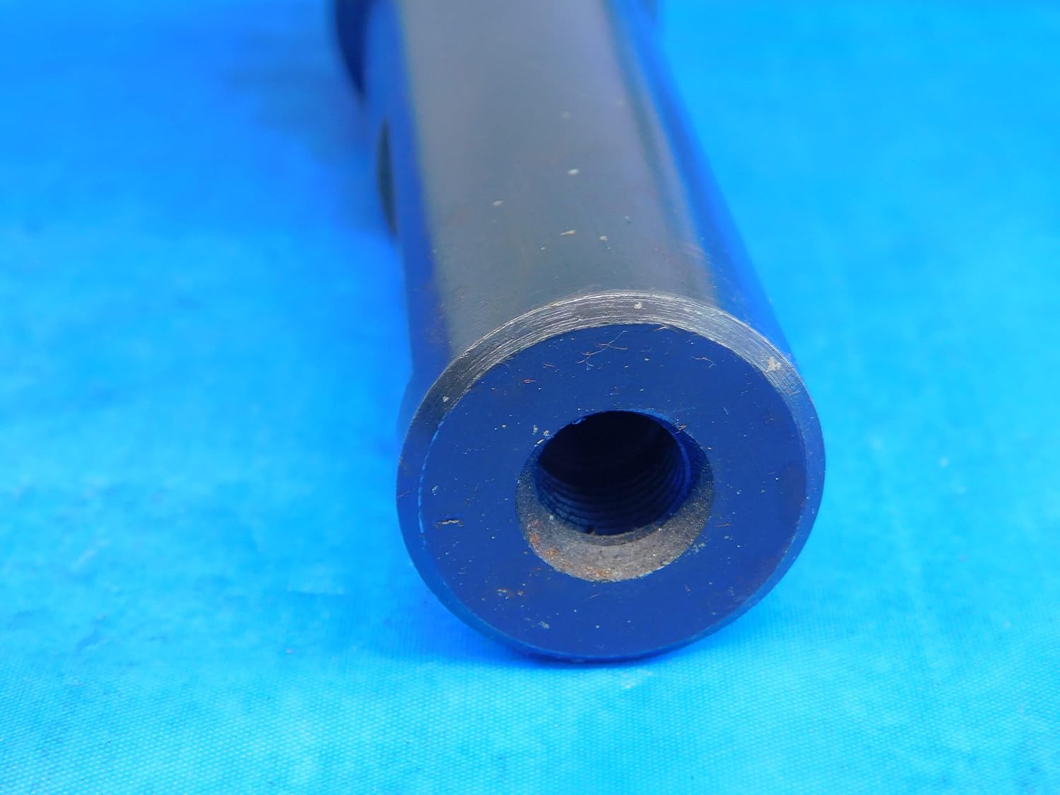 AMEC ? #0 COOLANT Thru INDEXABLE Spade Drill W/ 45 DEG Countersink 1" Shank 2 FL - JP0503AE2