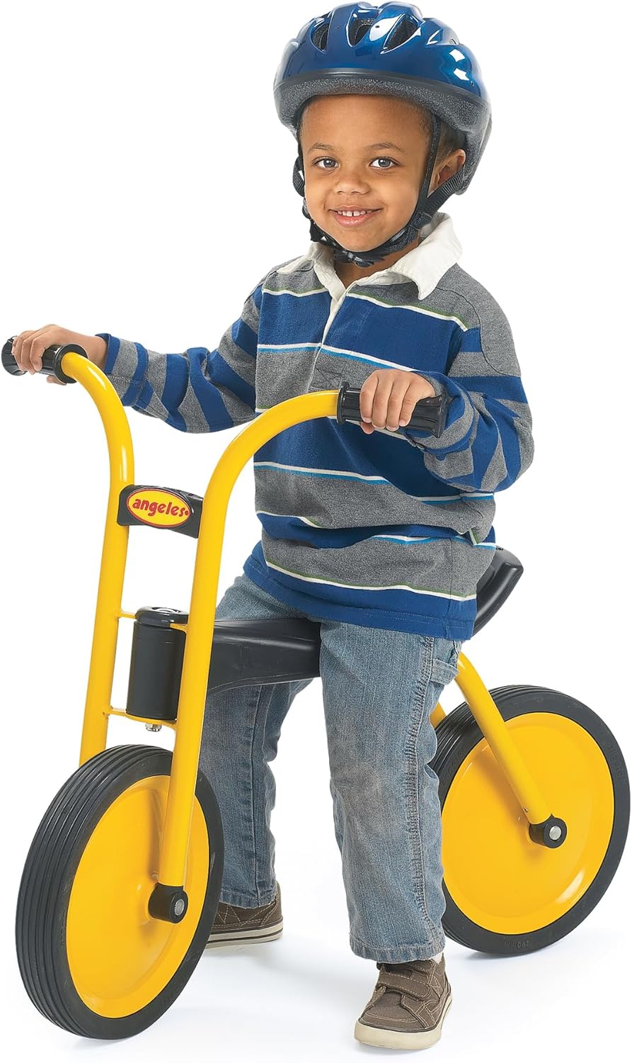 Angeles MyRider Kids Tricycle, Toddler Tricycle with Solid Airless Rubber Tires, Kids Bike for Preschools and Daycare, Ages 3+, MyRider 11.5" Tall Seat