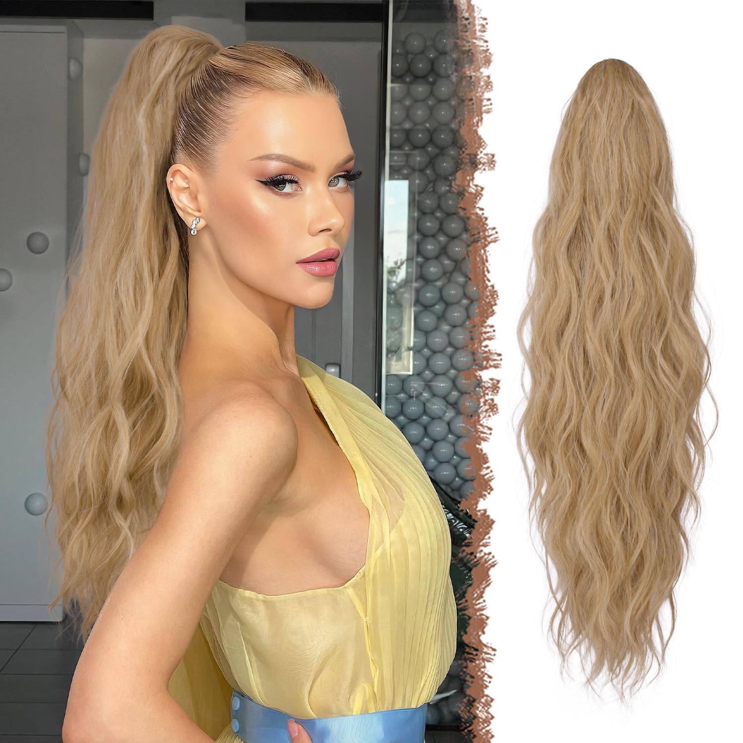 FESHFEN Ponytail Extensions