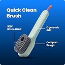 Altic Shoe Cleaning Kit with free brush - Foam Cleaner (150ml), Medium Bristle Brush & Sports Shoe Sneakers and canvas Cleaner | stain remover shoe Foam gallery image