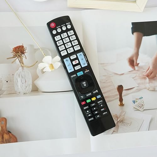 Miniatura 8 de Mando a distancia de repuesto para LG 65UB9800 79UB9800 32LC7D 37LC7D 42LB9D 42LBX 37LB4DS 4K Ultra HD Smart 3D Plasma LCD LED HDTV TV