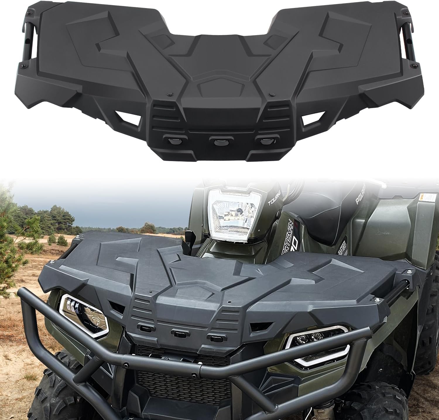 Amazon.com: Front Rack Cover Storage Assembly for Polaris