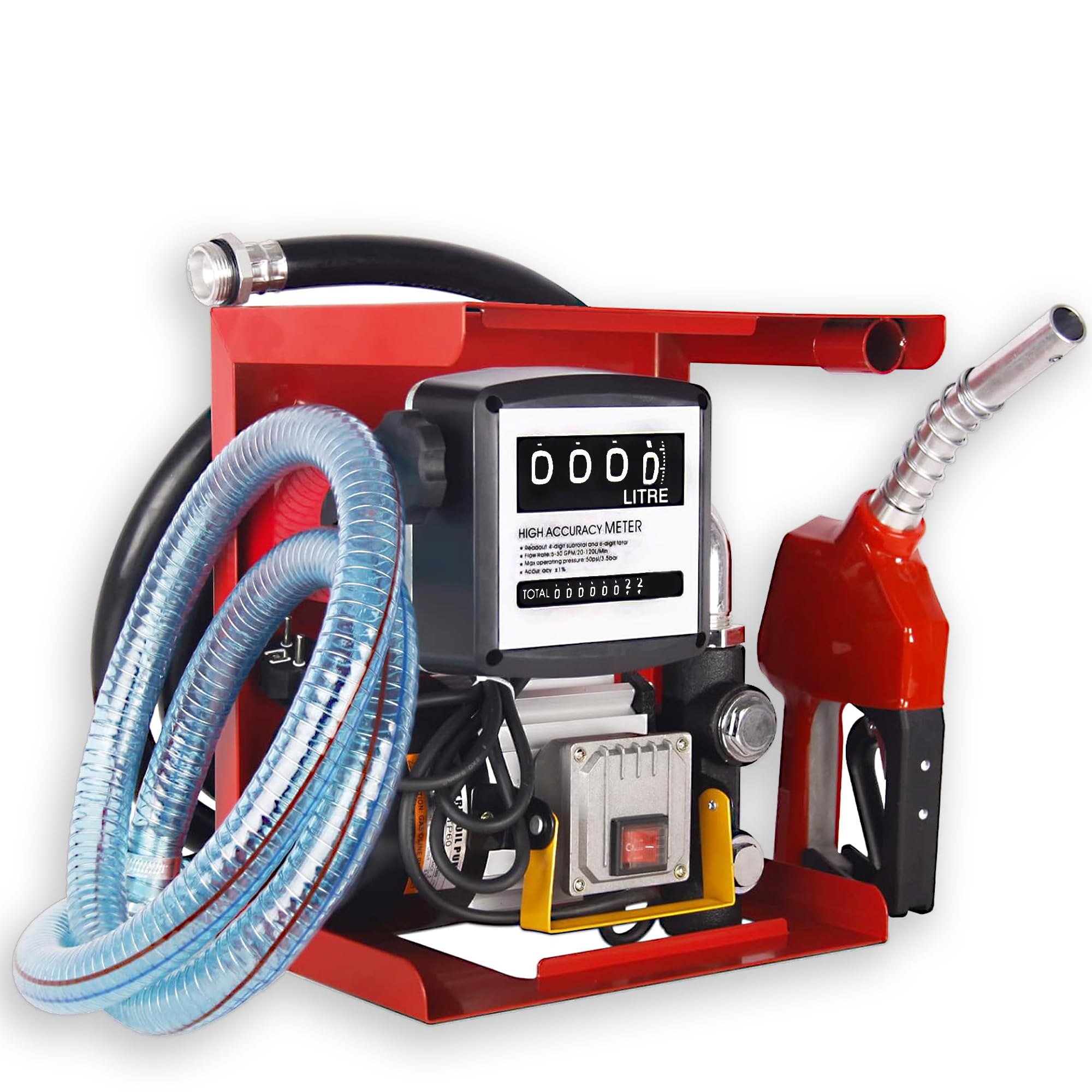 Pompe à Fuel Gasoil 220-230V 550W Autoaspirante 60L/min