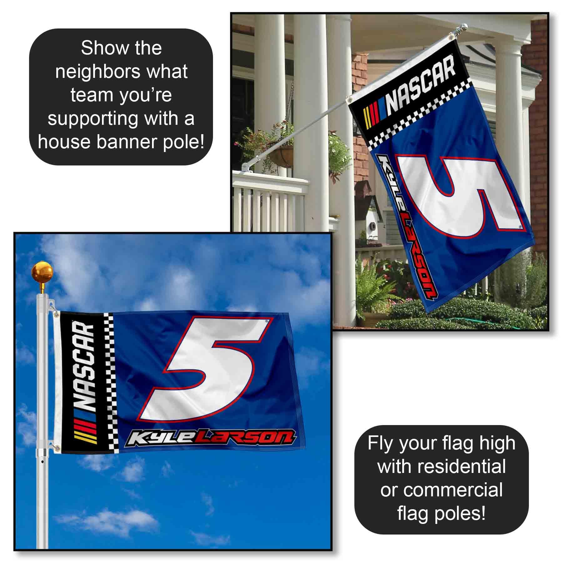 WinCraft Kyle Larson Fahne, 90 x 150 cm
