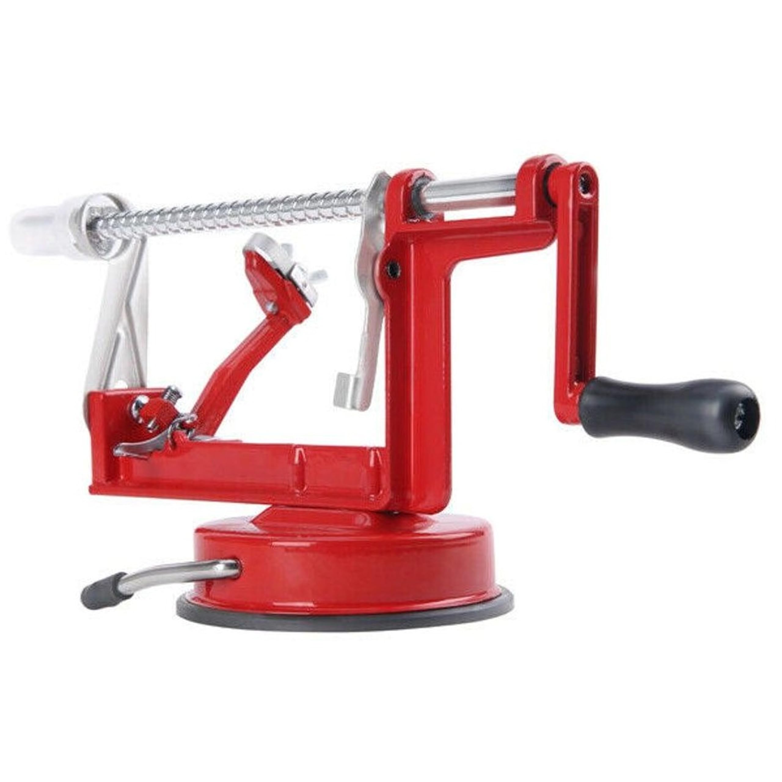 ARSUK 3 en 1 Pelador de Manzanas Manual con Cuchillas de Repuesto, Acero Inoxidable Ajustable