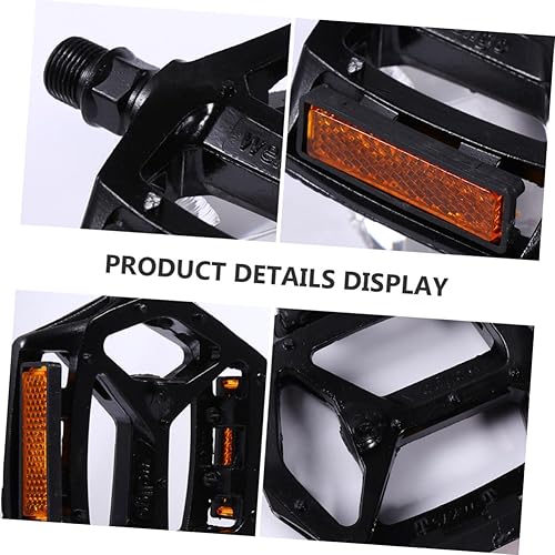 Miniatura 6 de Happyyami 2 Pairs Mountain Bike Pedals Bearing Refit Aluminum Alloy