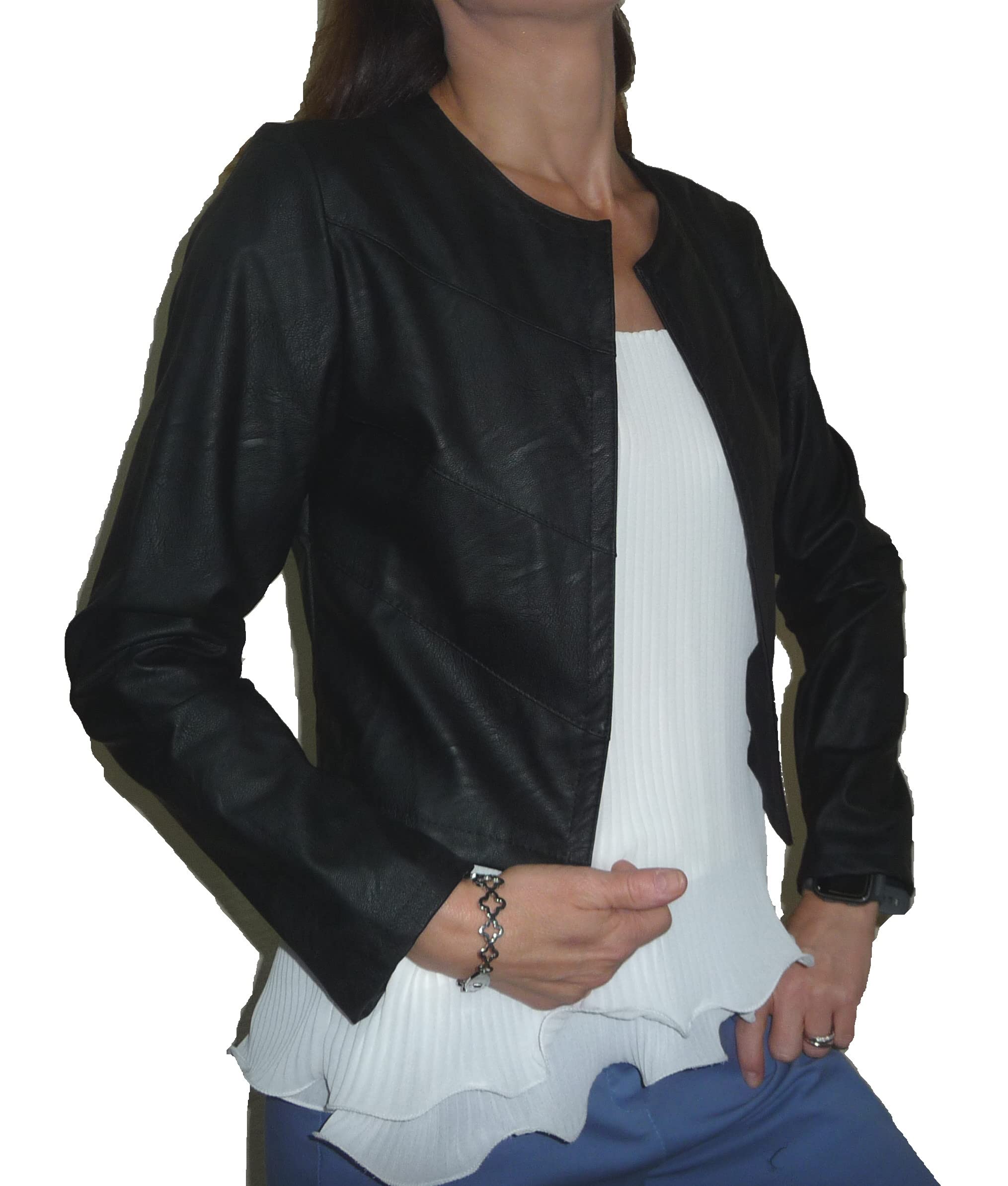 Fantasy Coprispalle Elegante Cerimonia Eco Pelle Finta Pelle Donna Ragazza Colorati Casual Semplice