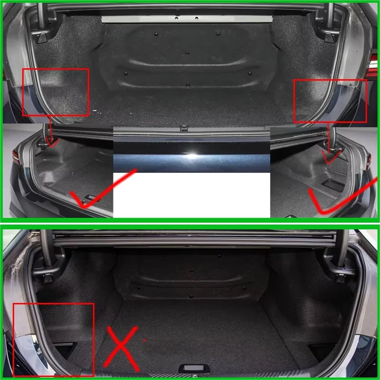 Alfombrillas maletero Compatible Con Para I5 G60 2024 2025 2026 1 Unidad Maletero Negro Antideslizante Resistente Suciedad TPE Recubrimiento Para Maletero Recambios Para Automóvil