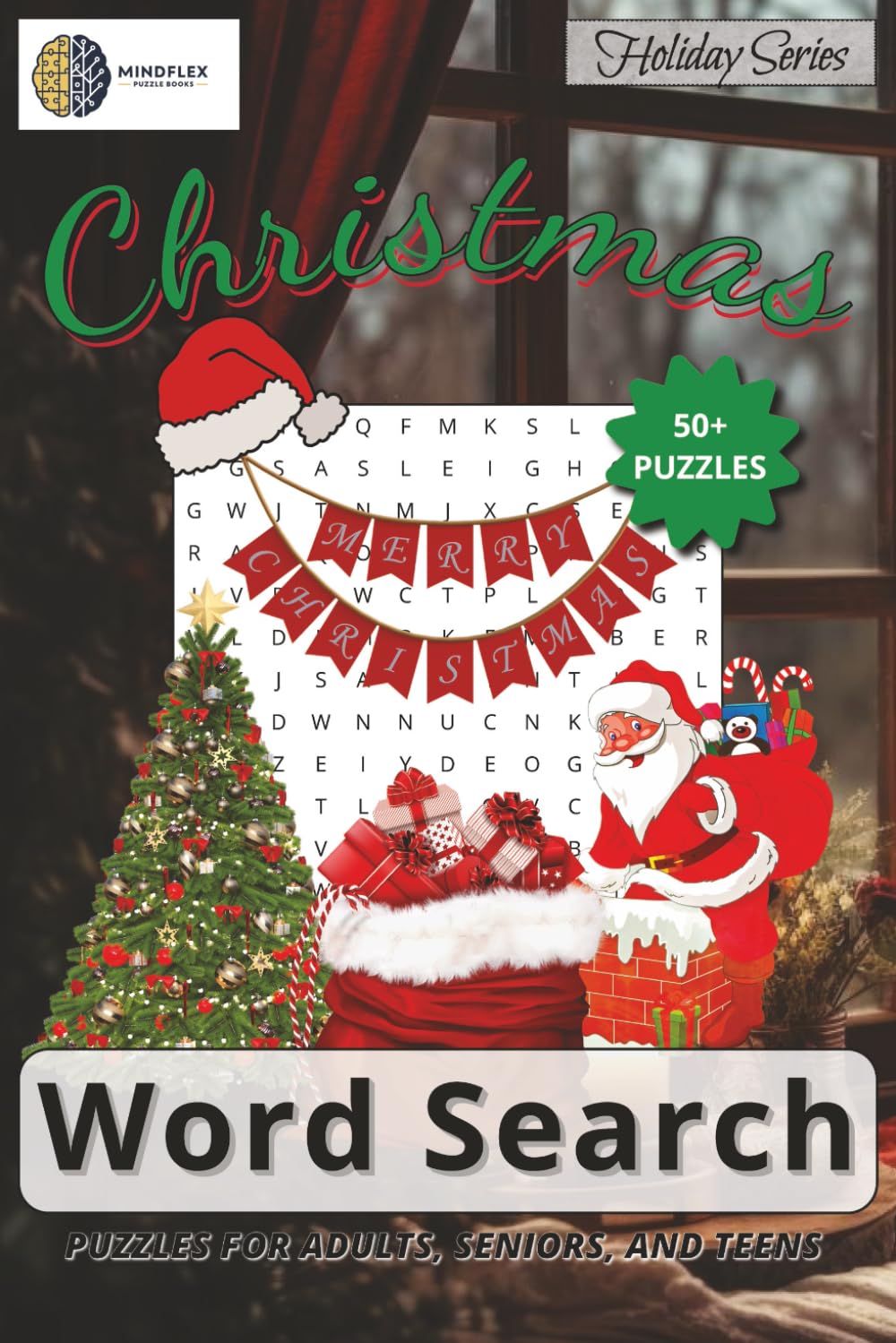 Christmas Word Search Puzzle Book: Word Searches with Easy to Read Print about Christmas, Holiday Traditions, Santa & Reindeer and More | 6x9 inches, ... and Free Times (Holiday Word Search Series)