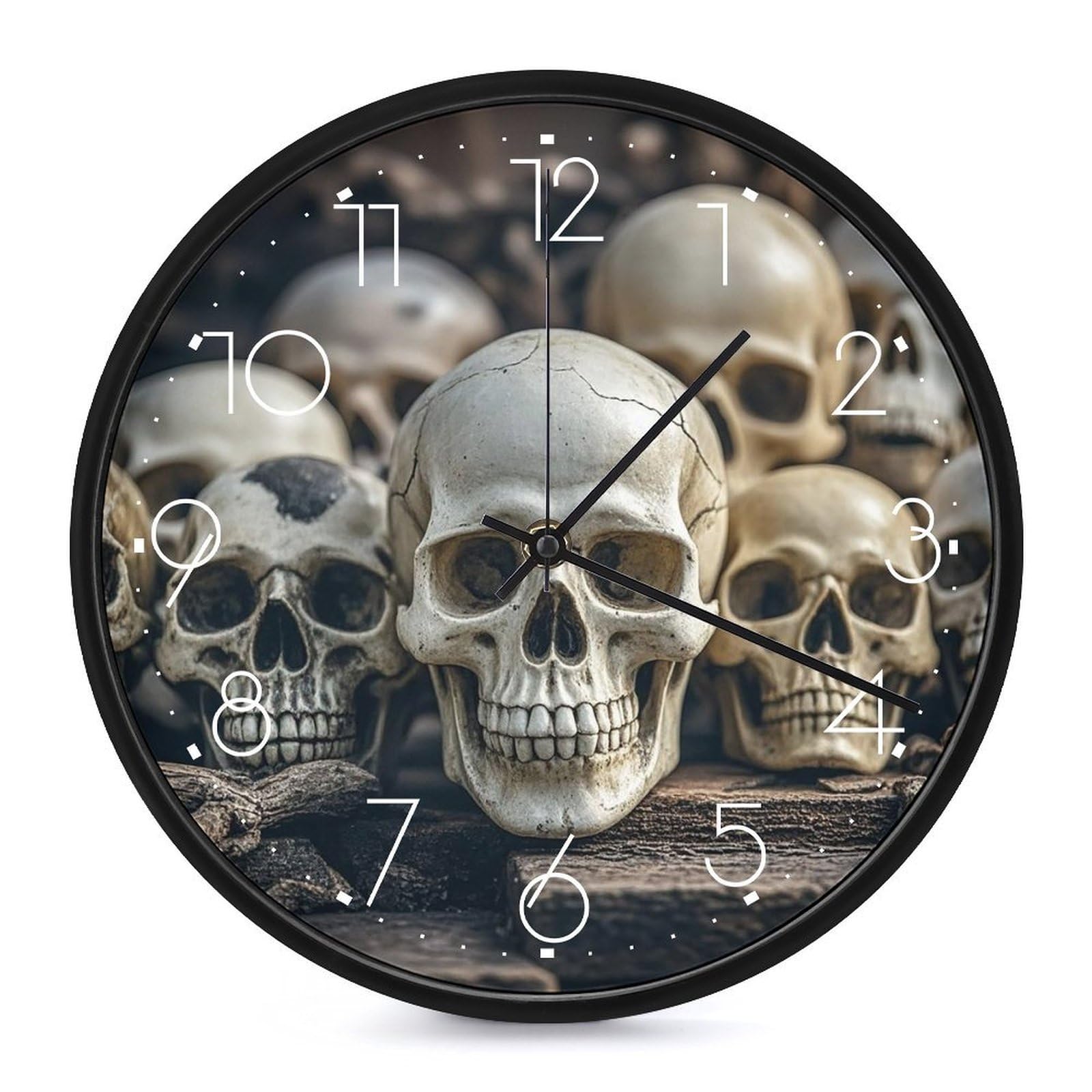 Horloge murale moderne décorative pour bureau et salon zen