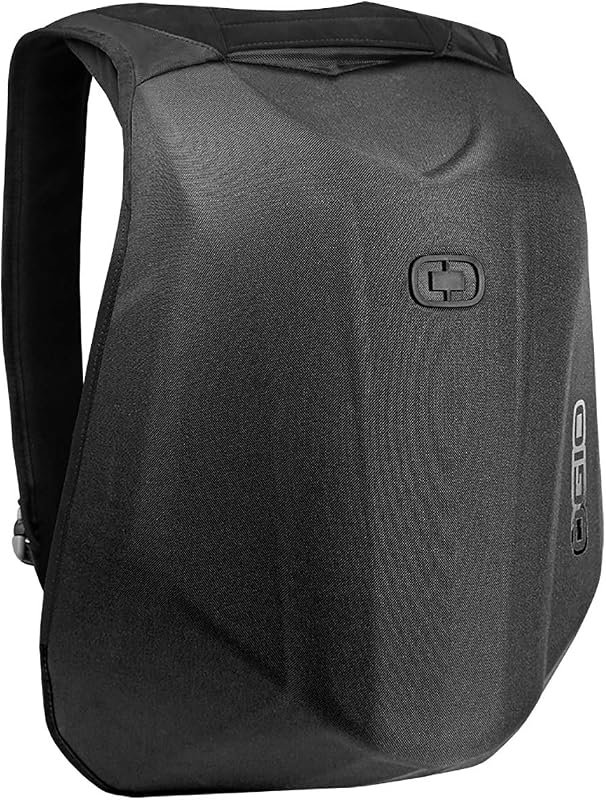 OGIO 123008.36 No Drag Mach 1 Motorcycle Backpack - Stealth Black, 19"H x 12.5"W x 6.5"D