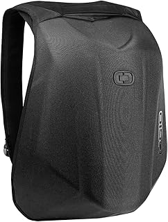 Ogio Brasil 123008.36 No Drag Mach 1 Motorcycle Backpack - Stealth Black, 19" H x 12.5" W x 6.5" D