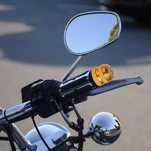 Miniatura 2 de X AUTOHAUX 1 par 78 "0.866 in motocicleta manillar extremo agarres barra extremos tapón tapón para motocicleta