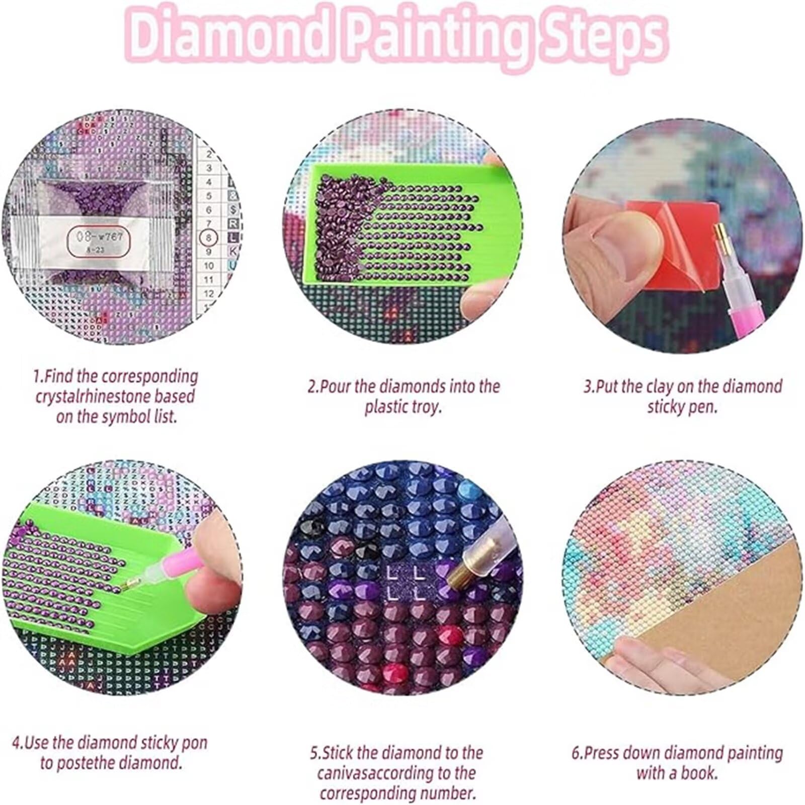 Diamond Painting Essen, Diamond Painting Erwachsene Kinder Nudeln, DIY Diamantmalerei Handwerk, Mosaikherstellung Crystal Strass Malerei Kit, Als Geschenk, Wanddekoration für Hause 50x100cm C-927