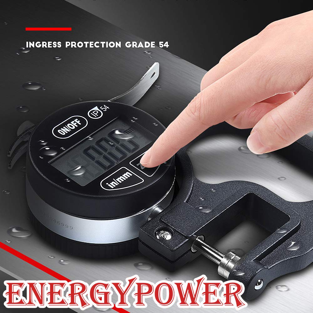 Amazon | [EnergyPower] 超高精度 デジタルシックネスゲージ