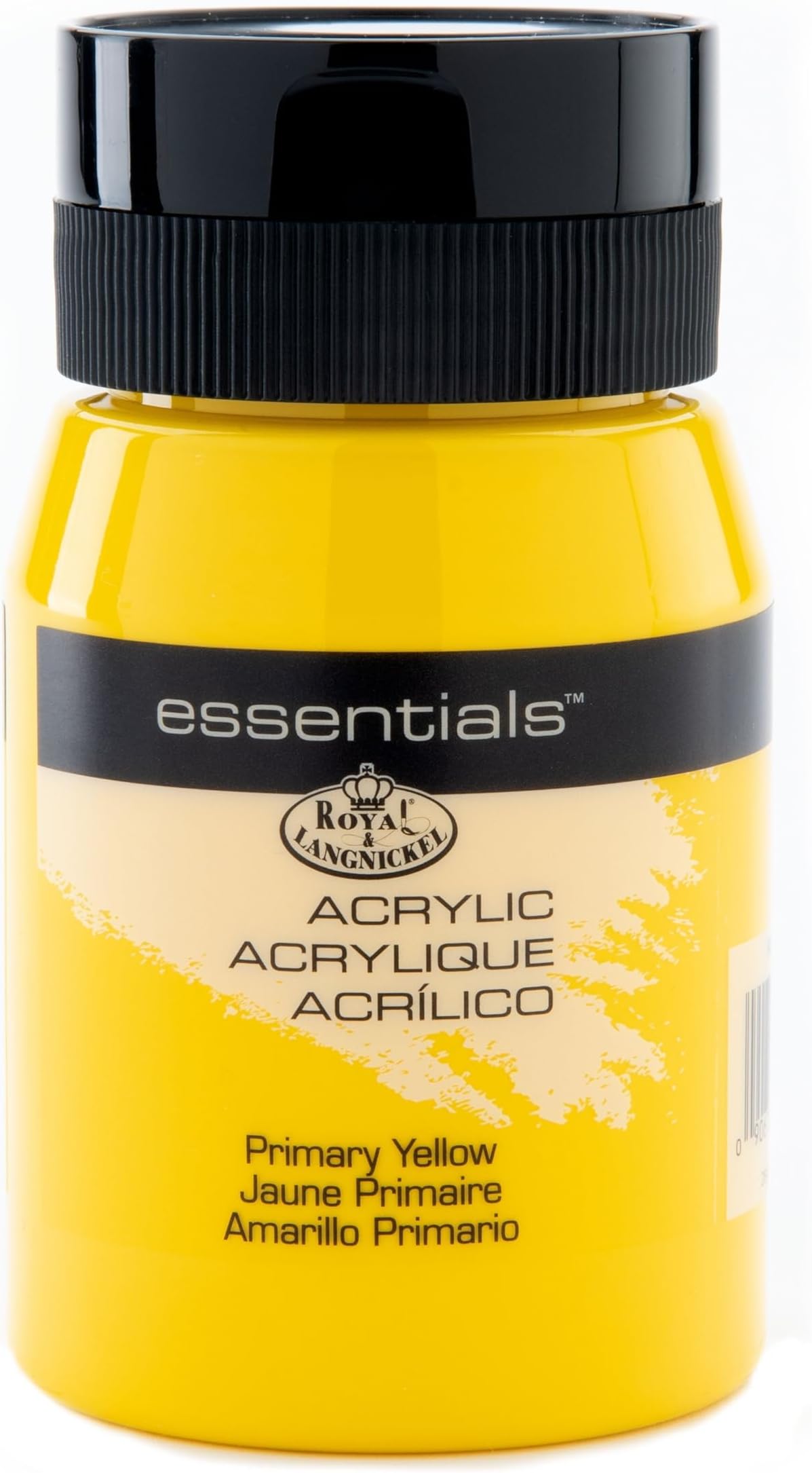 RAA-5107 Essentials 500ml Acrylic Paint - Primary Yellow