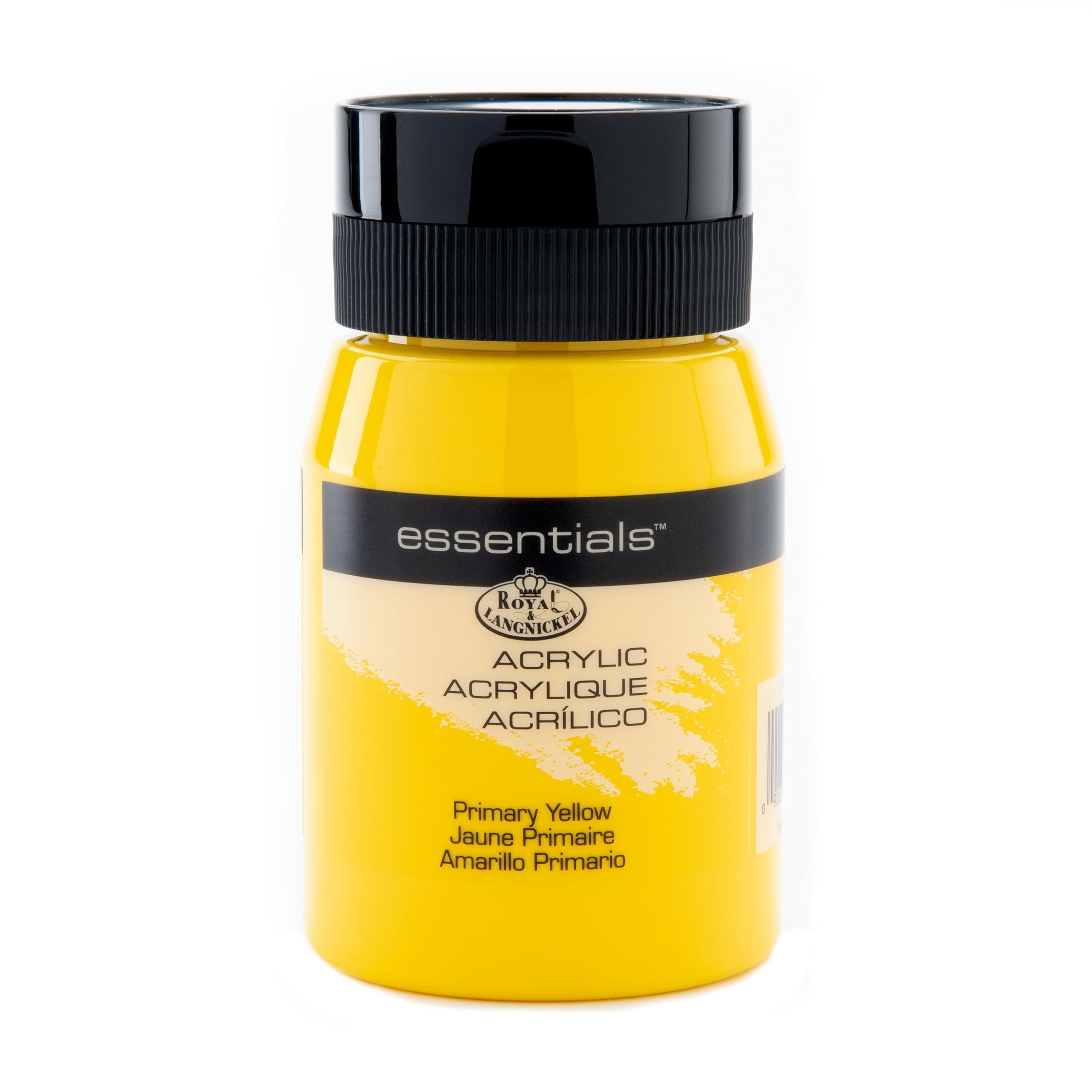 Royal & Langnickel Essentials Acrylic Jar Paint, 500ml, Primary Yellow