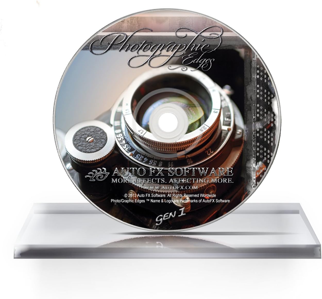 Auto FX Software - Photographic Edges Gen1 - FULL VERSION PRODUCT - Photo Enhancement Software for Windows 32 BIT ONLY
