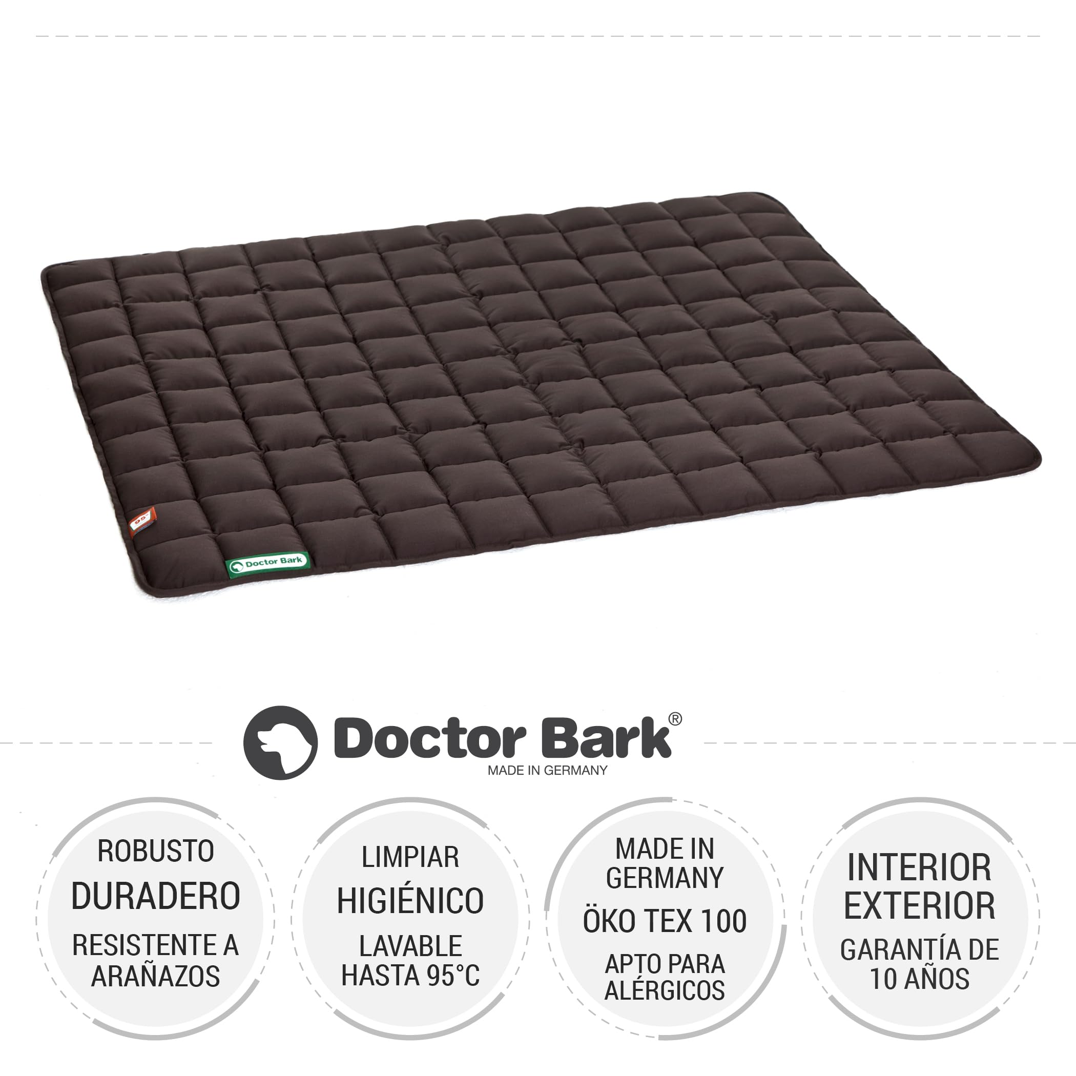Doctor Bark Manta de Perros, Robusto, Lavable a 95 ° C - Disponible en Diferentes tamaños y Colores