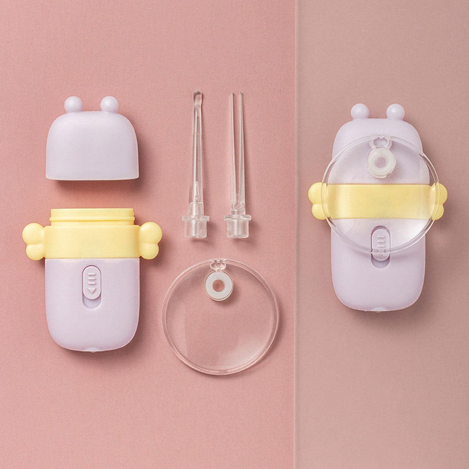 Kit Pulizia Orecchie Per Bambini - Cucchioli In Silicone Con Lente D'Ingrandimento, Morbido E Sicuro - Foto 5