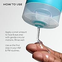 Vista 4 de Paula's Choice CLEAR Limpiador facial normalizador de poros, lavado facial diario para acné, limpiador facial de ácido salicílico para poros