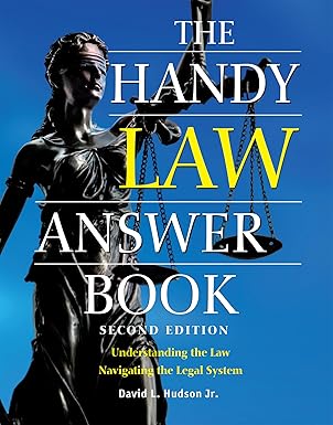 The Handy Law Answer Book (The Handy Answer Book Series)