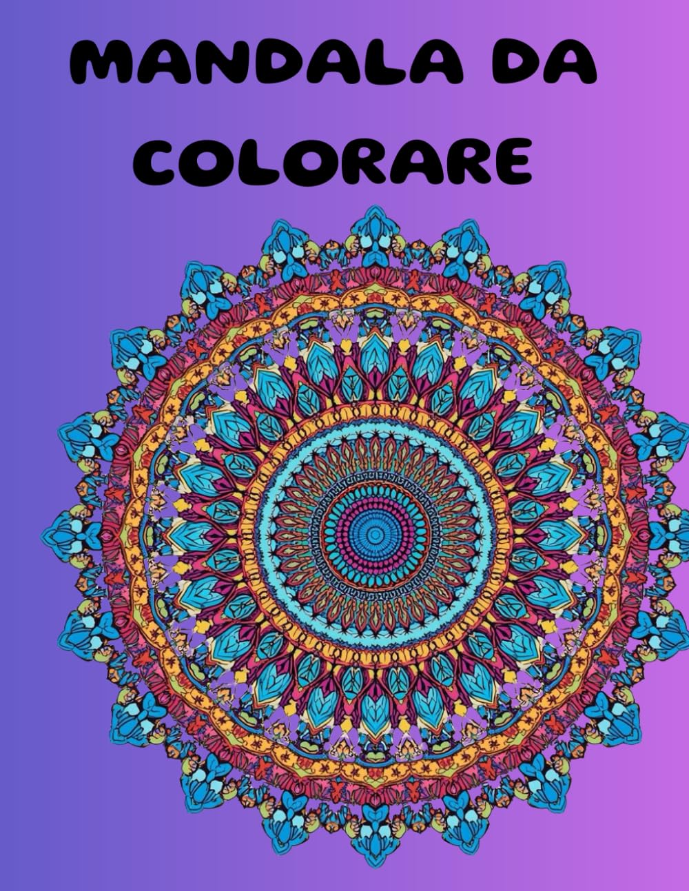 MANDALA DA COLORARE
