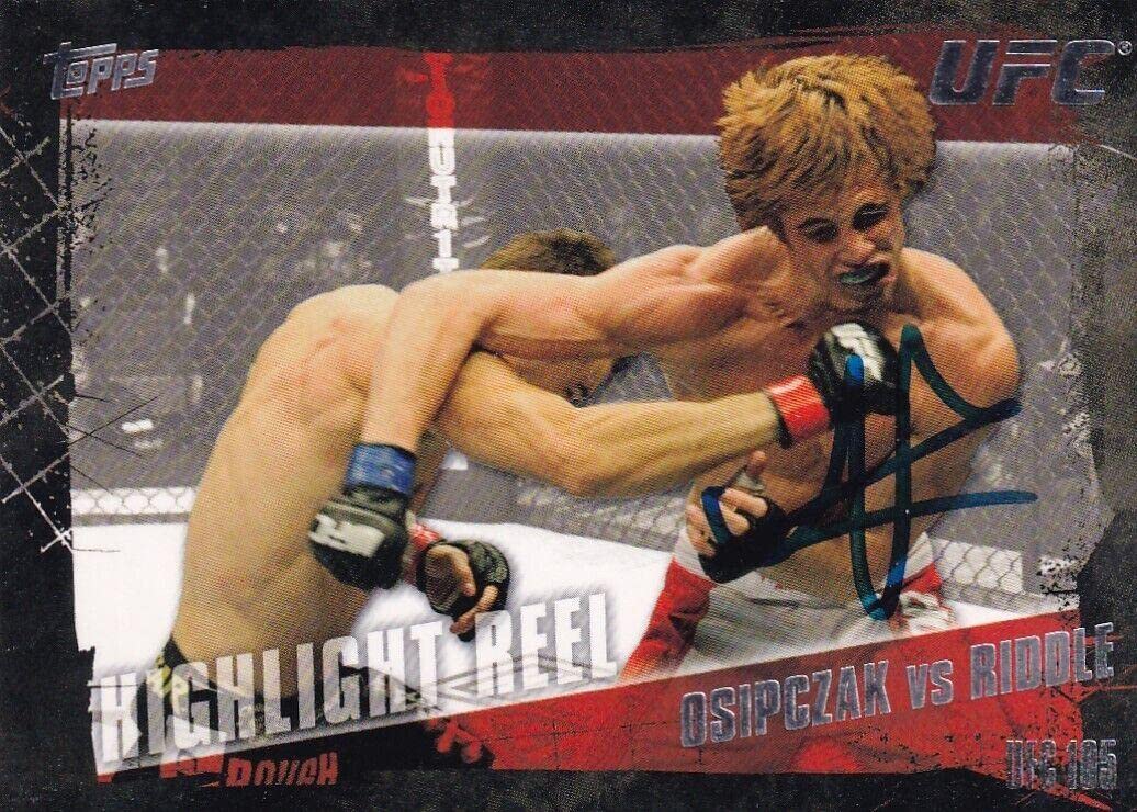 2010 Topps UFC Knockout - Fighter Autographs Nate Marquardt #A-NM /188