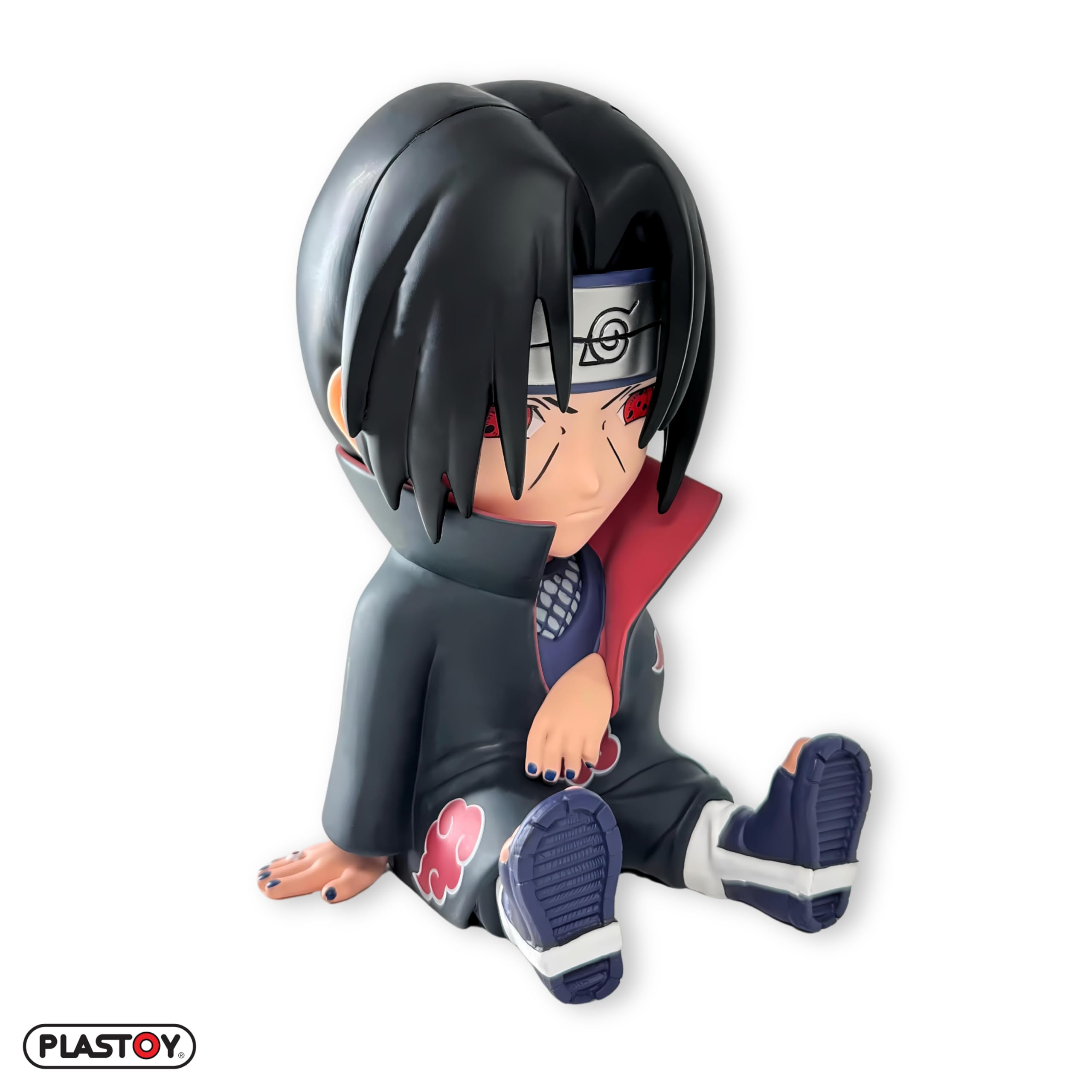 Plastoy Naruto Shippuden Salvadanaio Itachi Uchiwa - Plastica - 15 cm