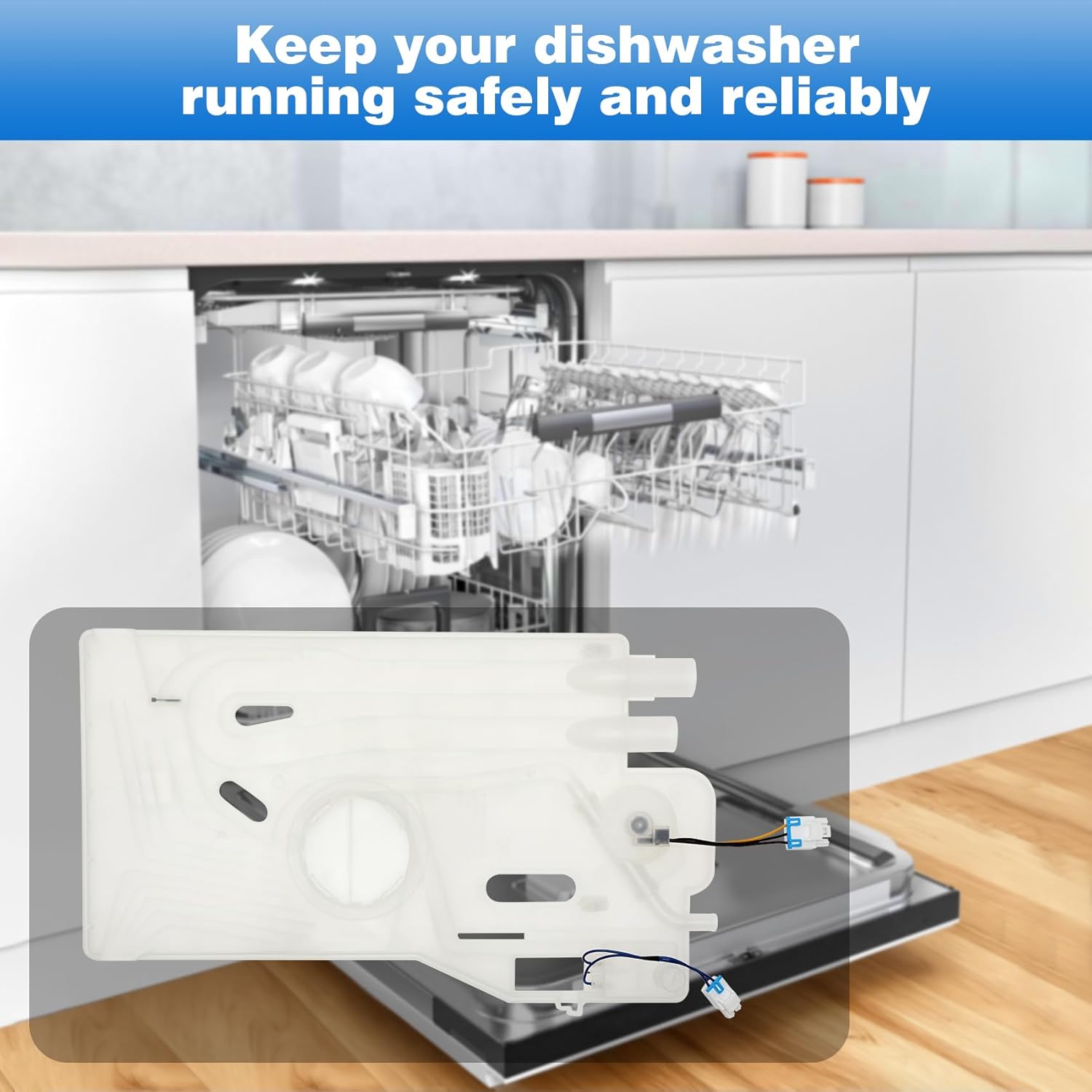 DD82-01373A / DD81-02138A / Dishwasher Case Break Overflow Sensor - Compatible with OEM Parts DD82-01111B Samsung Dishwasher