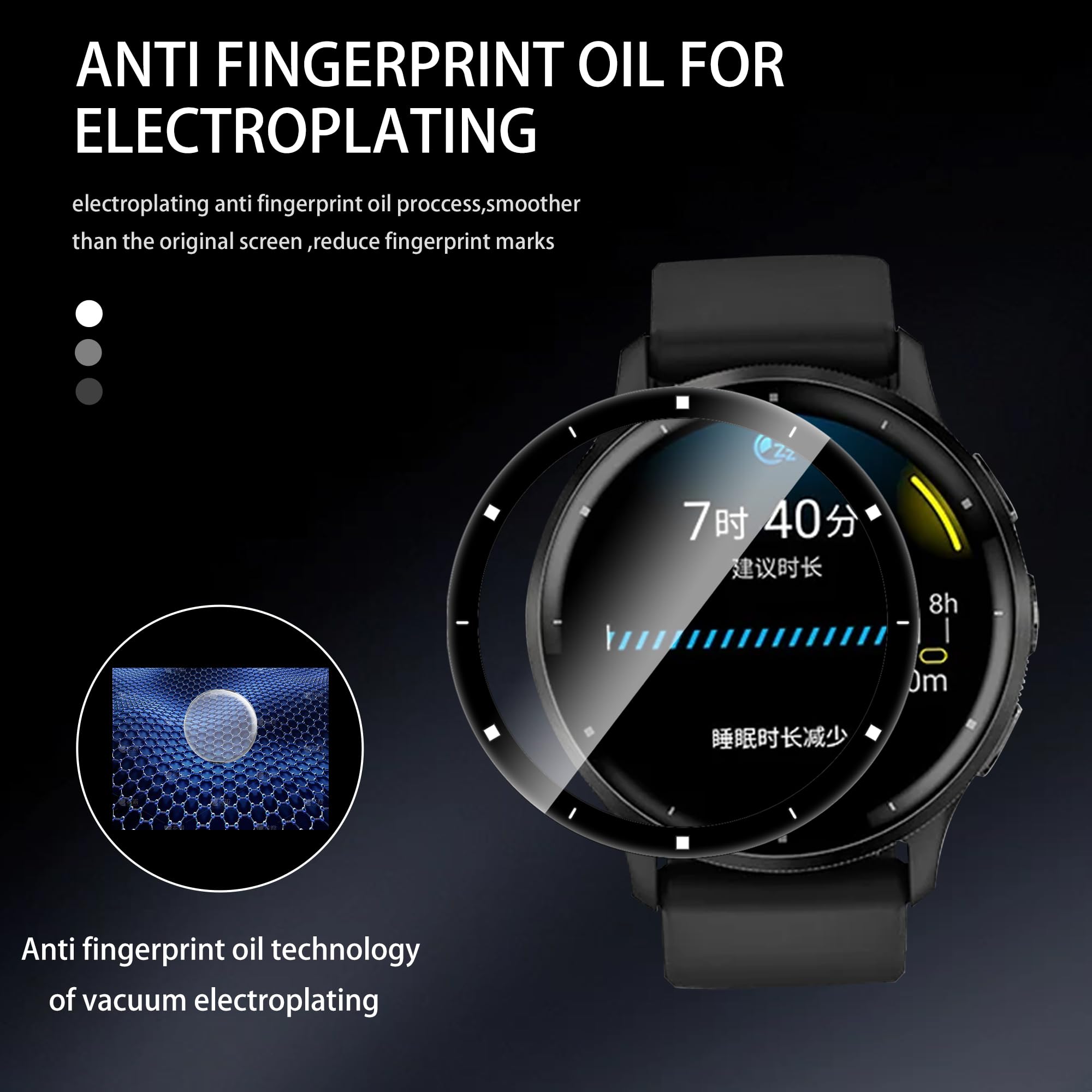 4 Pièces Protection D'écran Pour Garmin Venu 3 (Pas Verre Trempé) Film