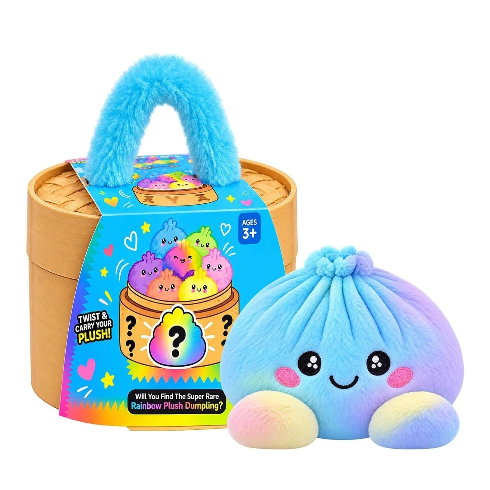 Squishy Dumpling Cute Plush Christmas Giant Dumpling Squishy Mystery Dumplings Halloween Dumplings Squishies Toy Large Fidget Buns Toys Rainbow Blind Box Adult