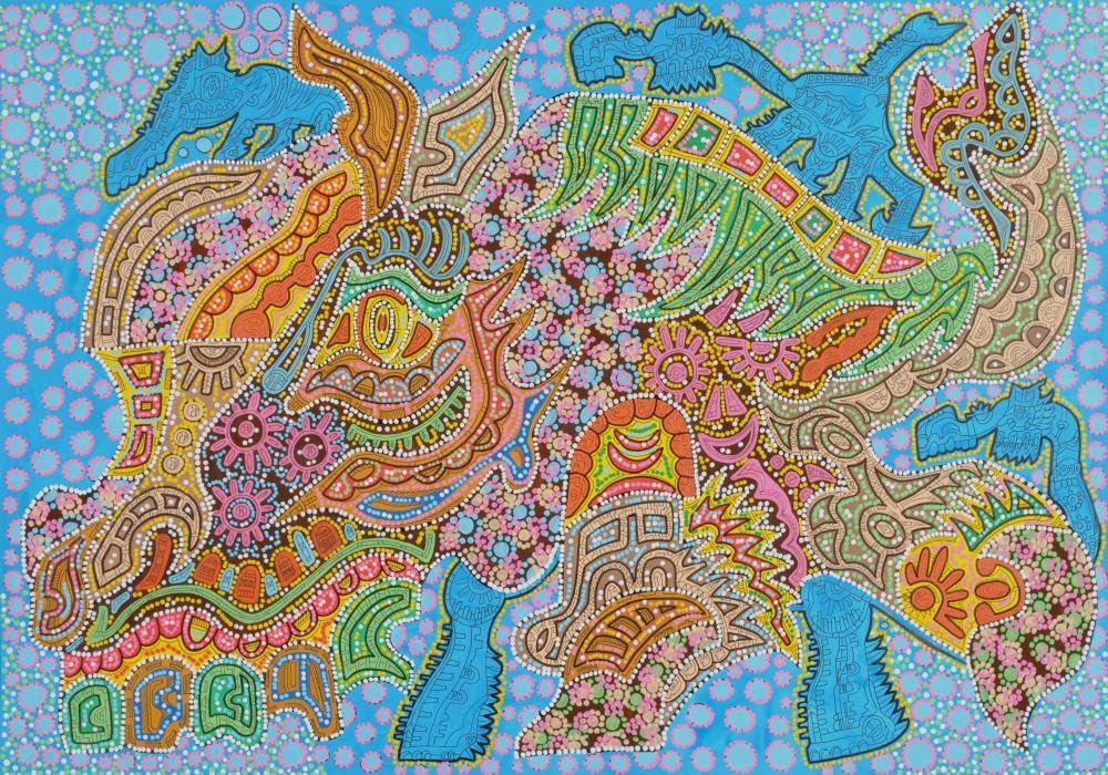 一点物手描き　真作　現代アート　抽象画 抽象画case137 現代アート 絵画 | arata-architect