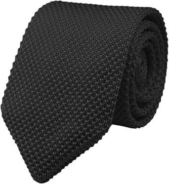 Mens 2" Vintage Casual Formal Skinny Knit Tie Knitting Necktie Pointed Bottom