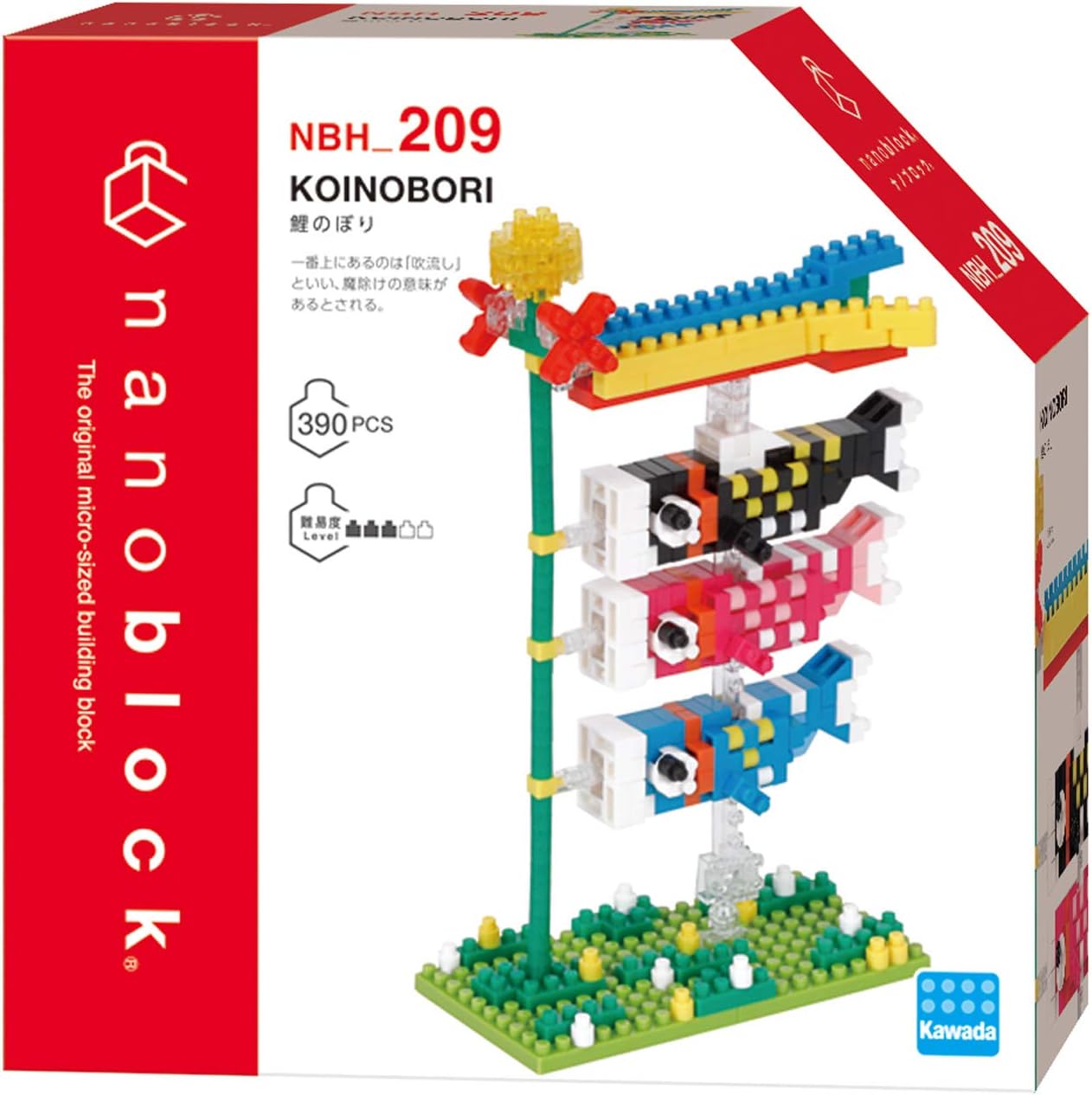 Amazon ナノブロック 鯉のぼり Nbh 9 ブロック おもちゃ