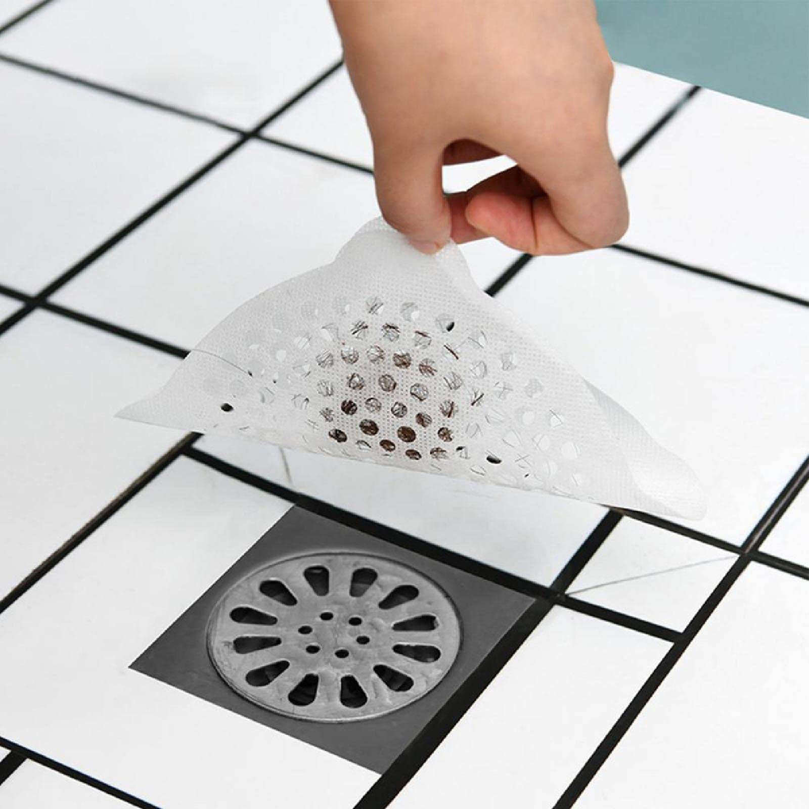 30 Adesivi Cattura Pelucchi Per Scarico Doccia | Monouso | Anti Intasamento E Insetti - Foto 8