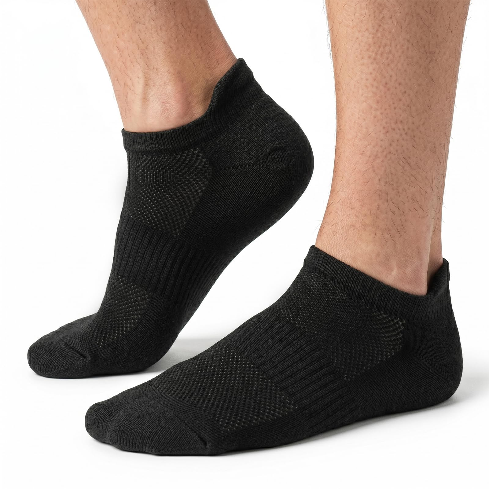 Calcetines Tobilleros Hombre - 5 Pares Corto Verano Algodón Transpirable Ideales para Deporte Running