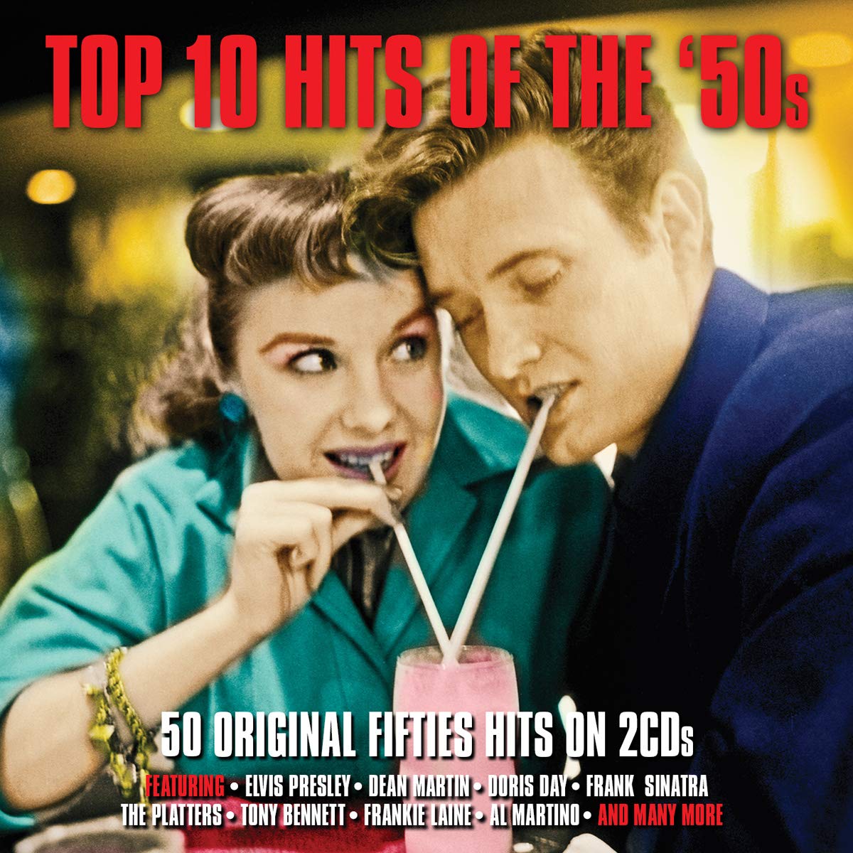 Top 10 Hits Of The 50s - 50 Original Hits