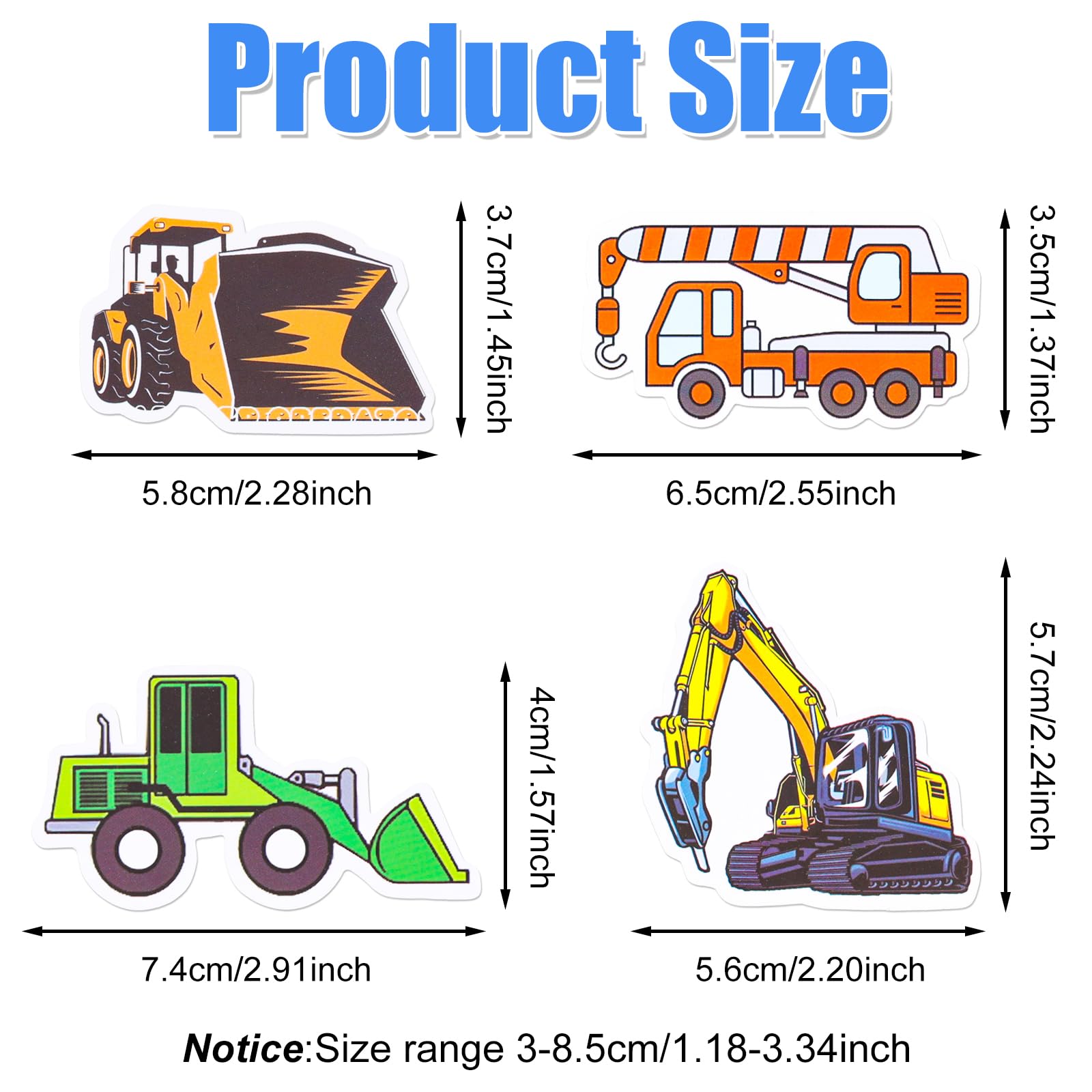 Jouets de transport pour garçons, autocollant mural bricolage tracteurs camions voiture dessin animé autocollants muraux amovibles pour décoration de Jouets de transport pour garçons, autocollant mural bricolage tracteurs camions voiture dessin animé autocollants muraux amovibles pour décoration de