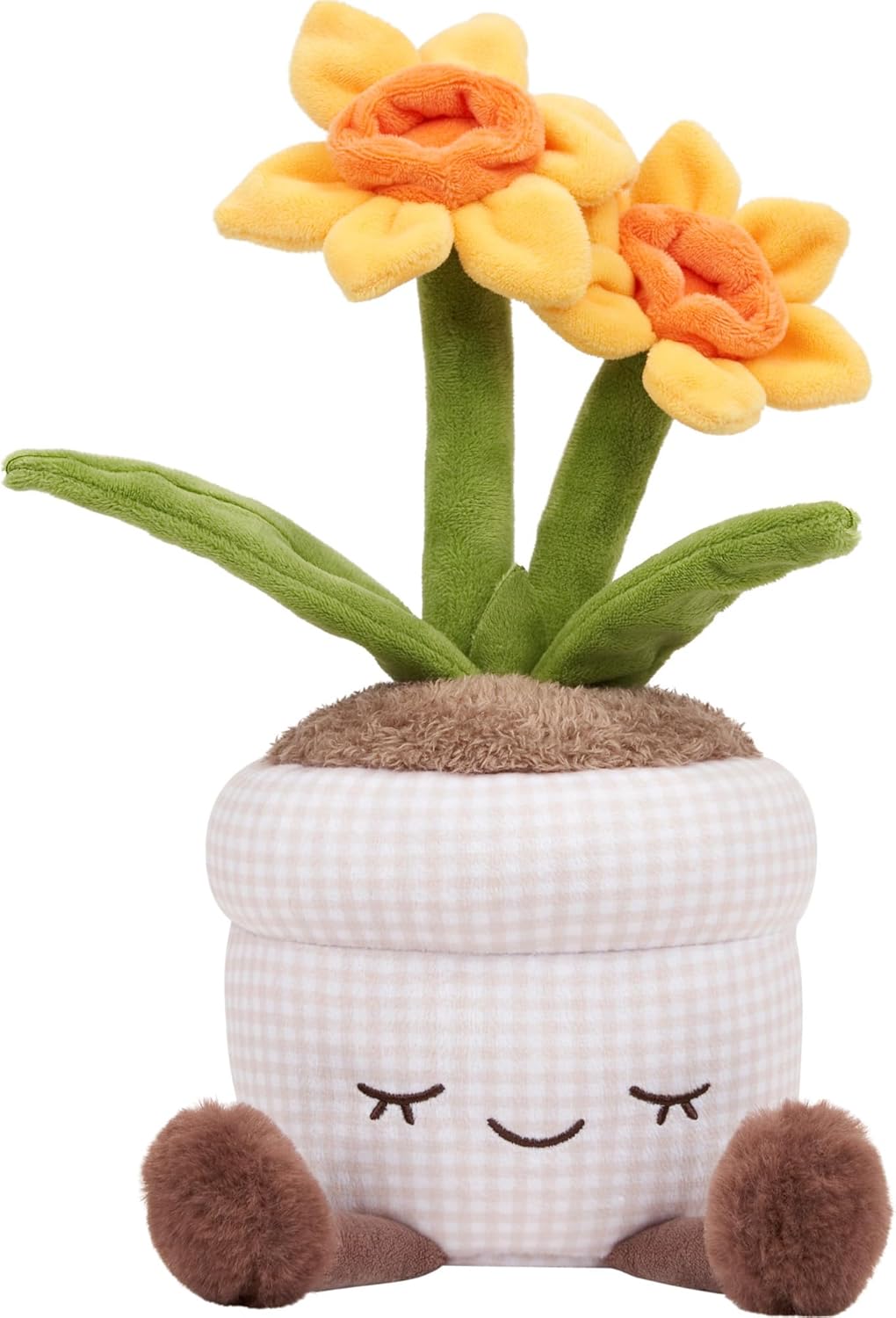 Greenhouse by Russ 12-Inch Easter Daffodil Plush - Seasonal Official Jazwares Plush - Ages 3+
