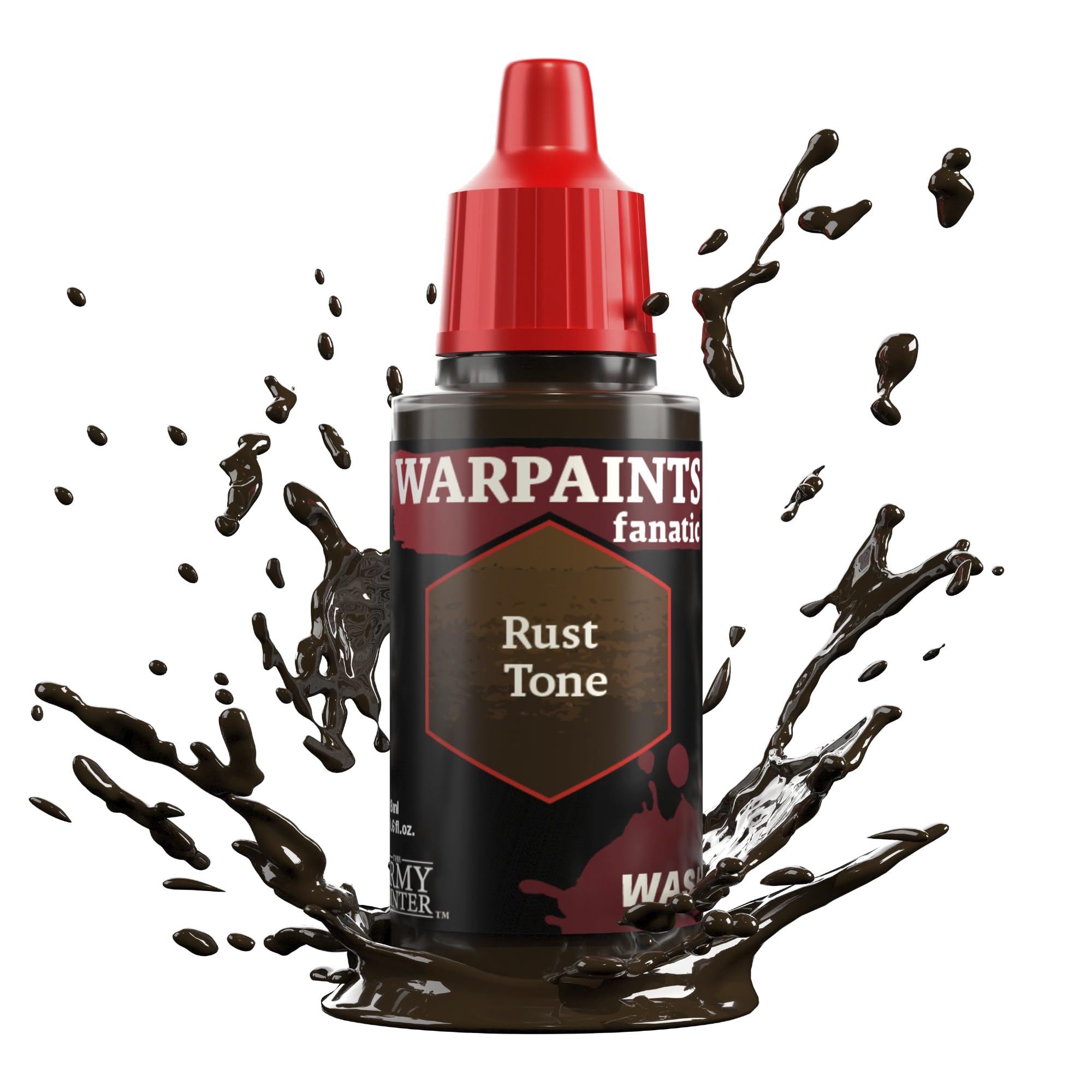 The Army Painter Warpaints Fanatic Wash: Rust Tone 18ml Acrylic Paint WP3204P
