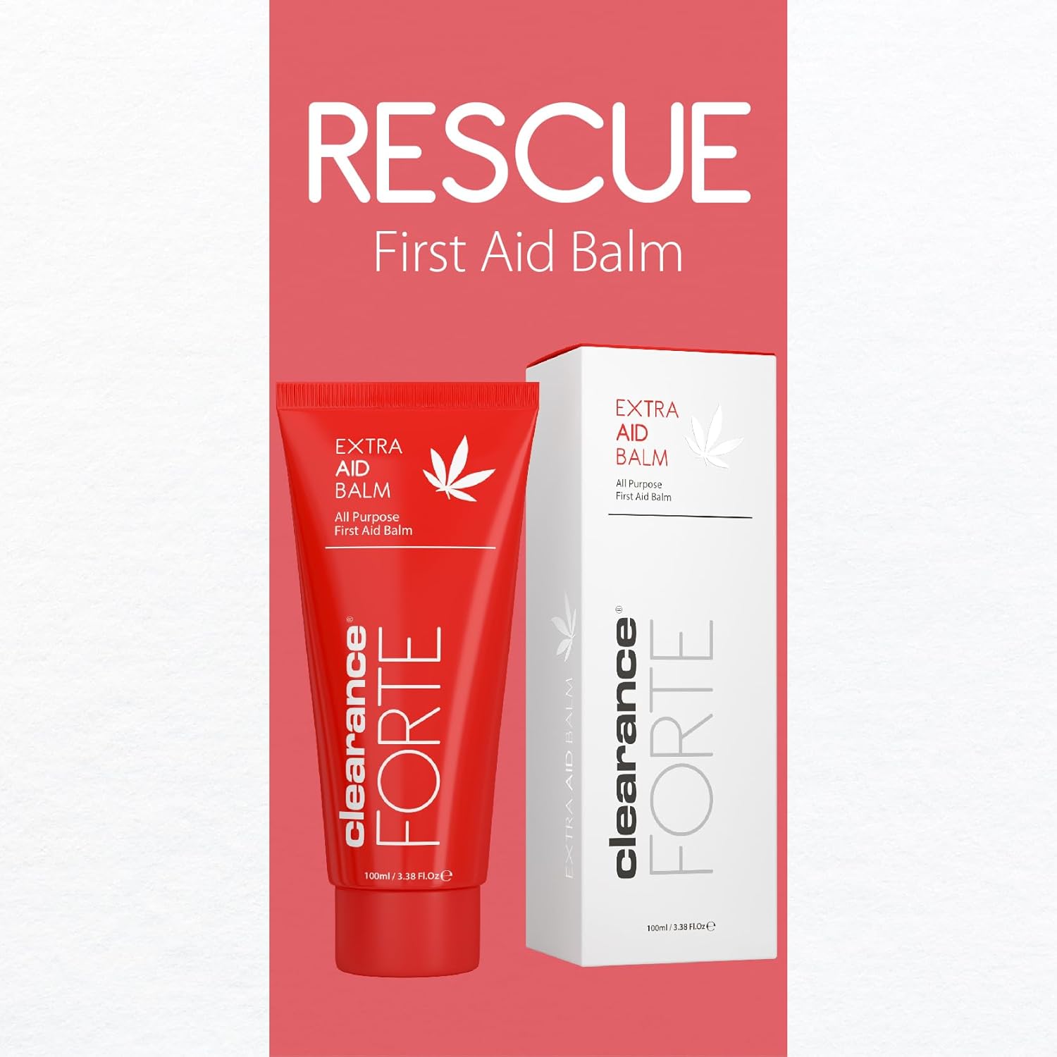 Clearance Forte Extra Aid Balm | Relieves Dry, Chapped, and Irritated Skin | Ideal for Hands, Feet, Elbows, Knees | Contains Herbal Extracts & Oils | Suitable for All Ages and Skin Types | 100ml
