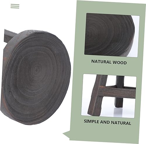 Miniatura 7 de Yardwe Soporte de madera para plantas, estante para bonsái, estante para plantas de interior, soporte para suculentas, soportes para patio al aire