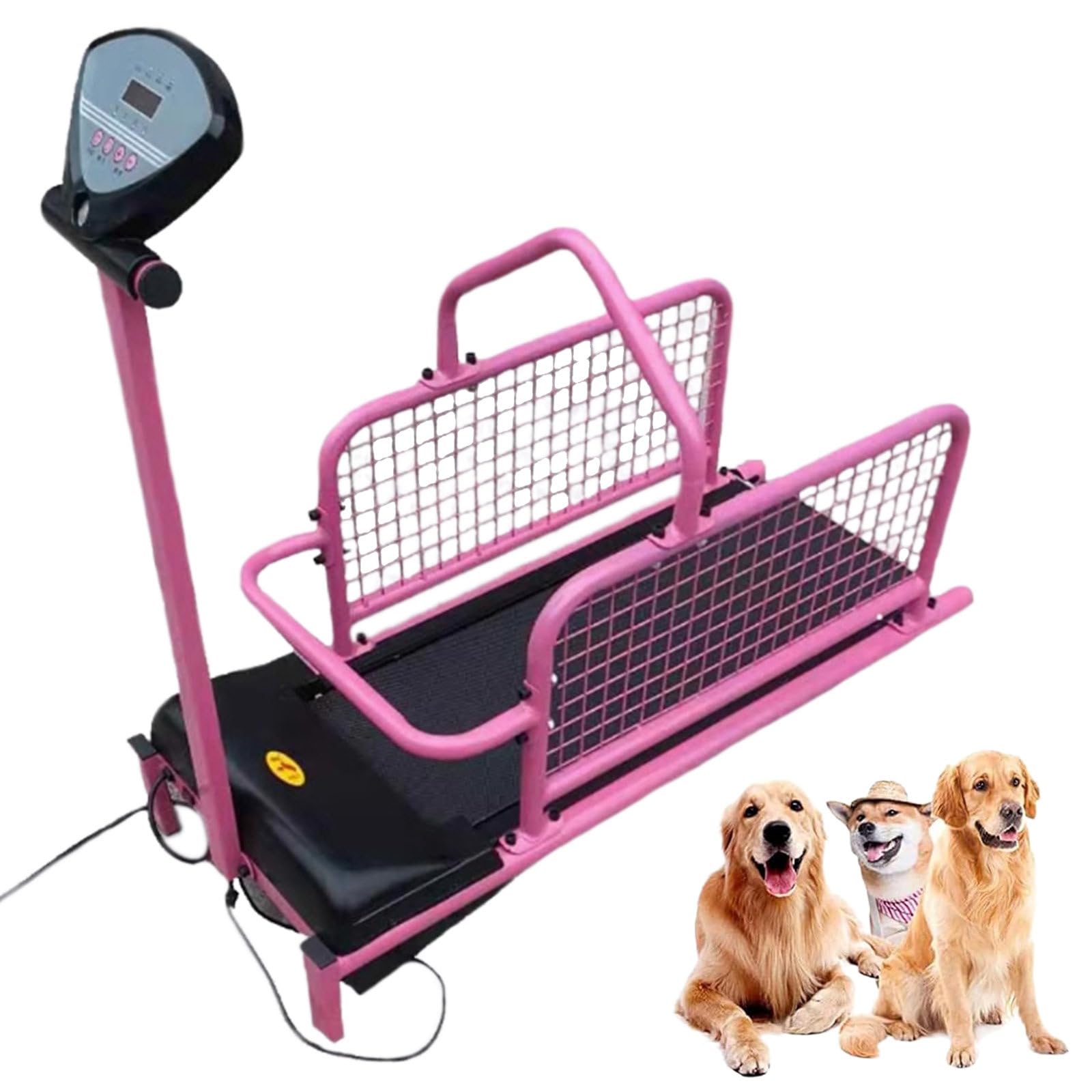 Hundelaufband, Laufmaschine für Kleine Hunde, Indoor-Laufband für Hunde mit LCD-Display B