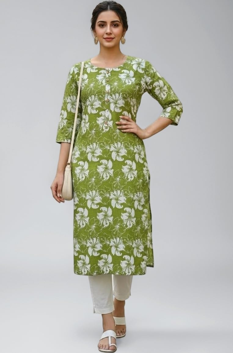 Womens Kurti Green