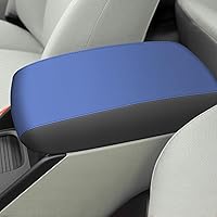 Vista 15 de AOMSAZTO Funda de reposabrazos para Civic Honda 2012-2015, color negro, almohadilla de consola central para Civic