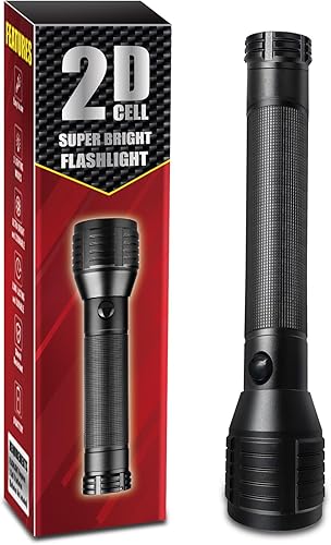 Miniatura 2 de Linterna de batería LED D de servicio pesado (2-D)